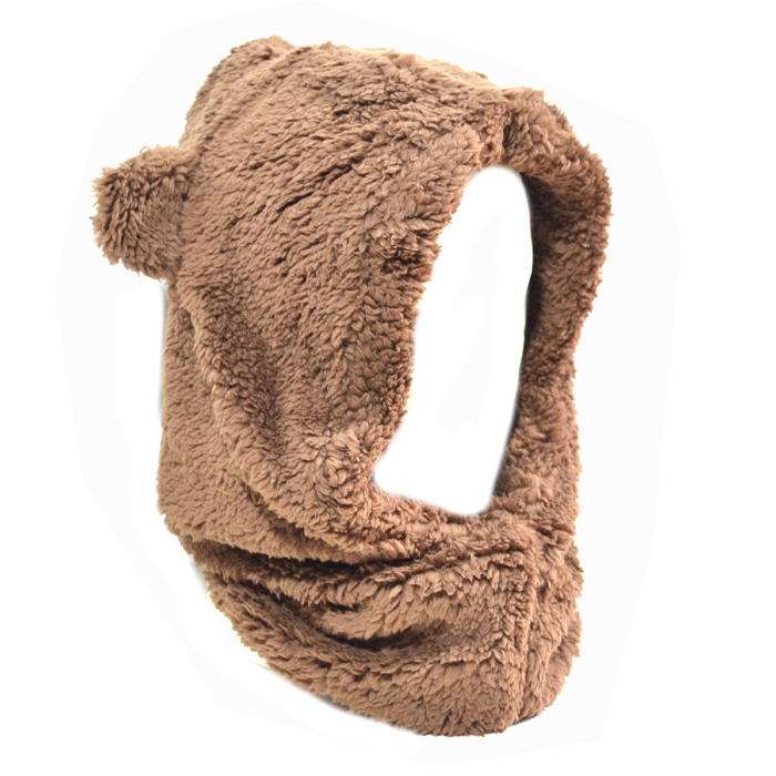 [28172] CAPUCUELLO DE PELUCHE OREJAS DE OSO
