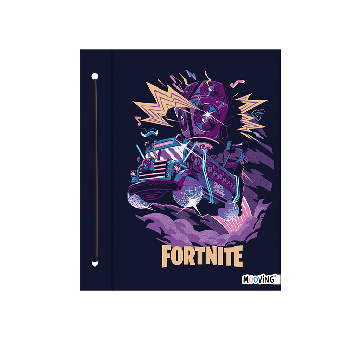 [35383] CARPETA NRO 3 CON CORDON FORTNITE