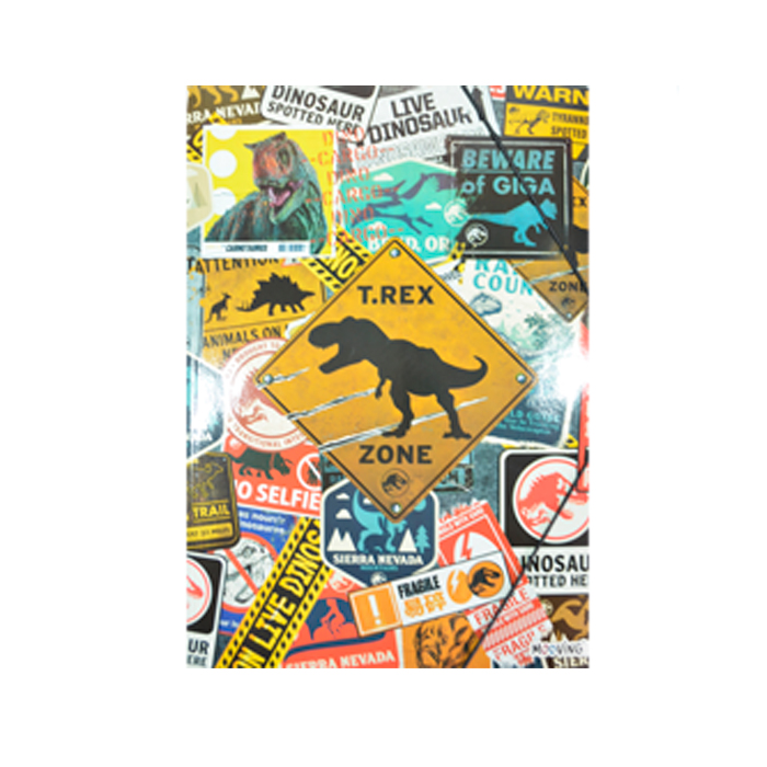 [39675] CARPETA OFICIO 3 SOLAPAS JURASSIC WORLD