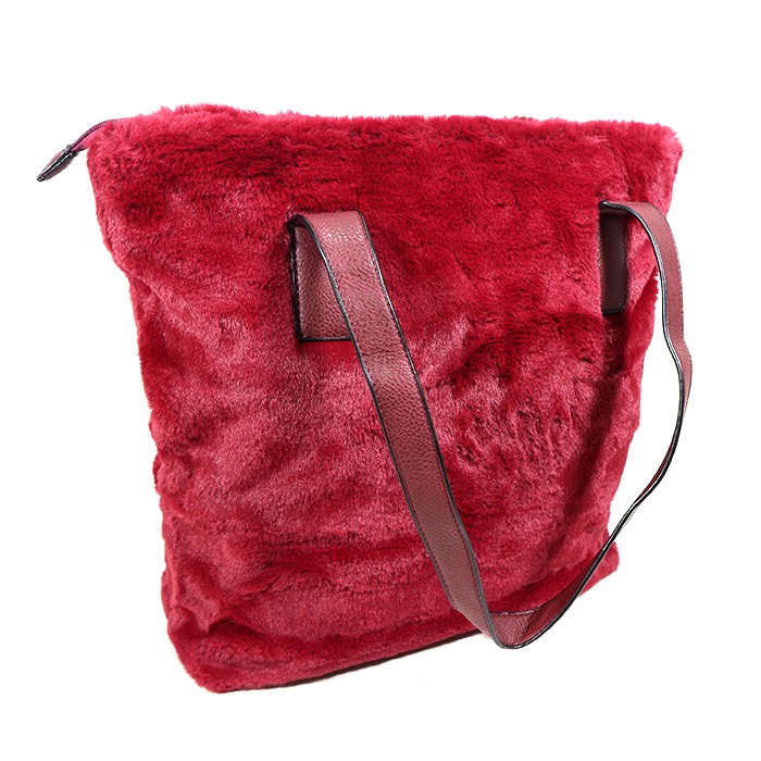 [16935] CARTERA LISA DE PELUCHE