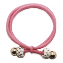 [33610] COLERO DOBLE ELASTICO CON APLIQUES DONAS