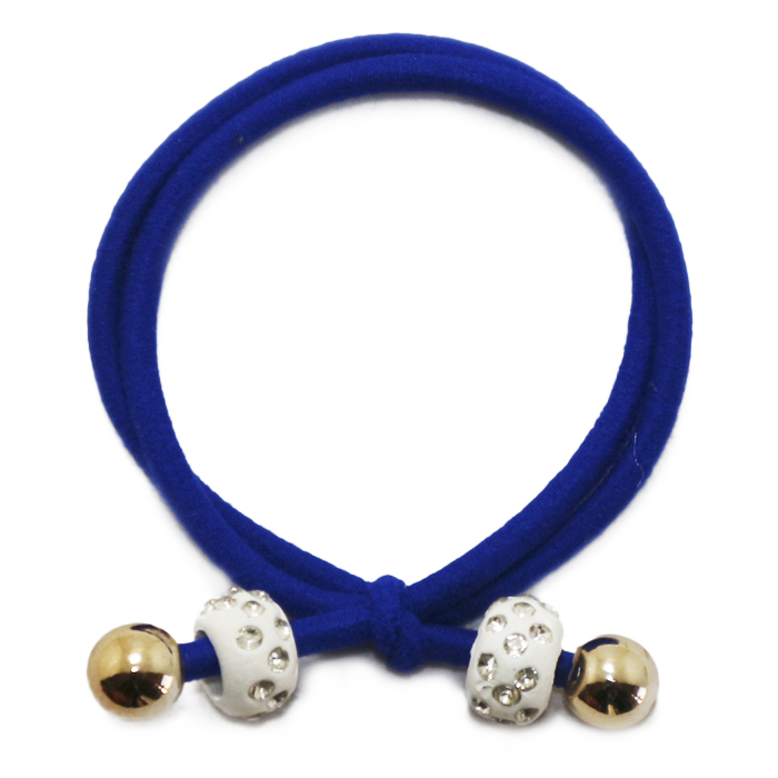 [33610] COLERO DOBLE ELASTICO CON APLIQUES DONAS