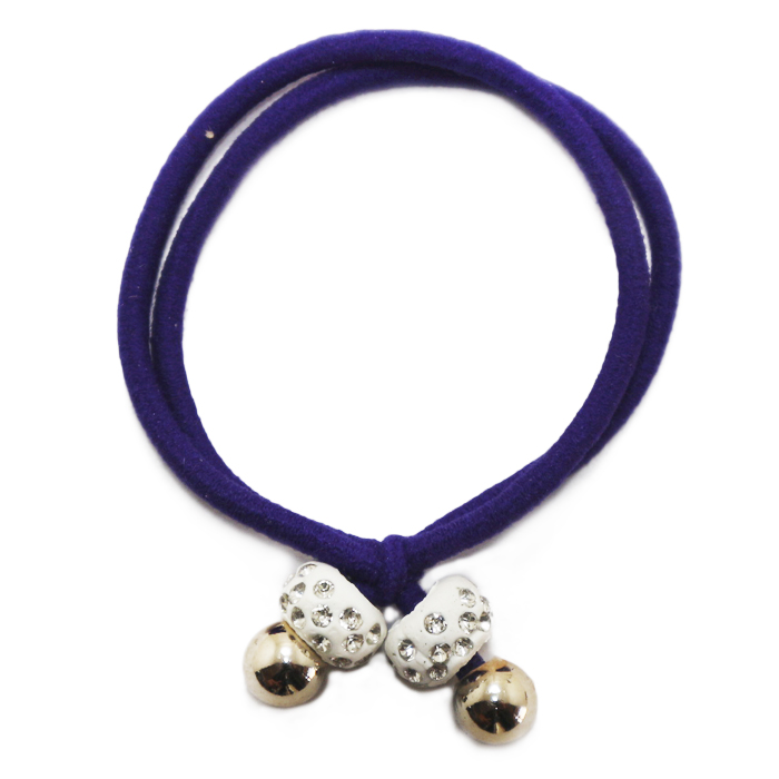 [33610] COLERO DOBLE ELASTICO CON APLIQUES DONAS