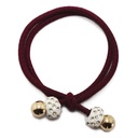 [33610] COLERO DOBLE ELASTICO CON APLIQUES DONAS