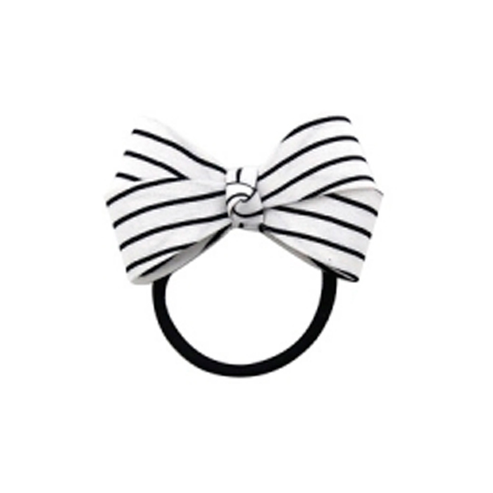 [35102] COLERO ELASTICO MOÑO A RAYAS