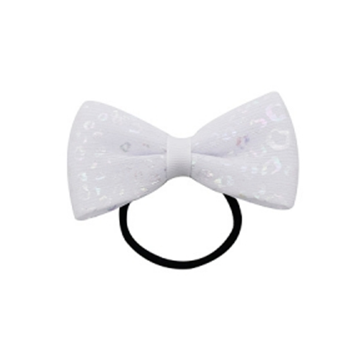 [35108] COLERO ELASTICO MOÑO ANIMAL PRINT HOLOGRAFICO