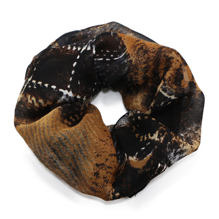 [30757] COLERO SCUNZI XXL GASA ESTAMPADA