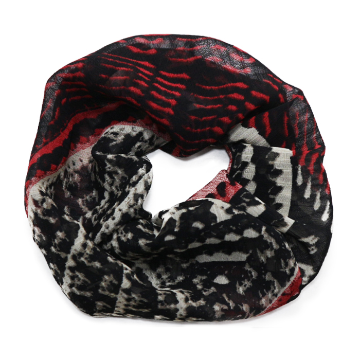 [30757] COLERO SCUNZI XXL GASA ESTAMPADA