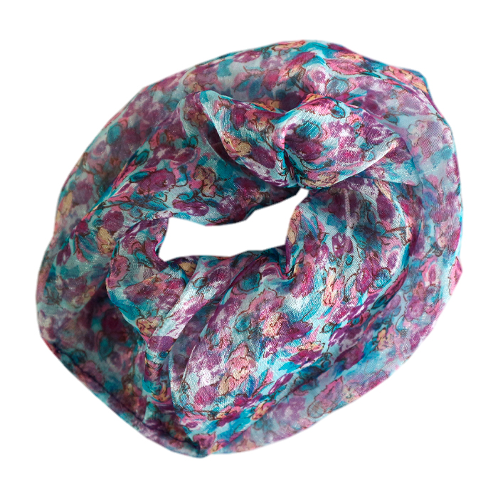 [30757] COLERO SCUNZI XXL GASA ESTAMPADA