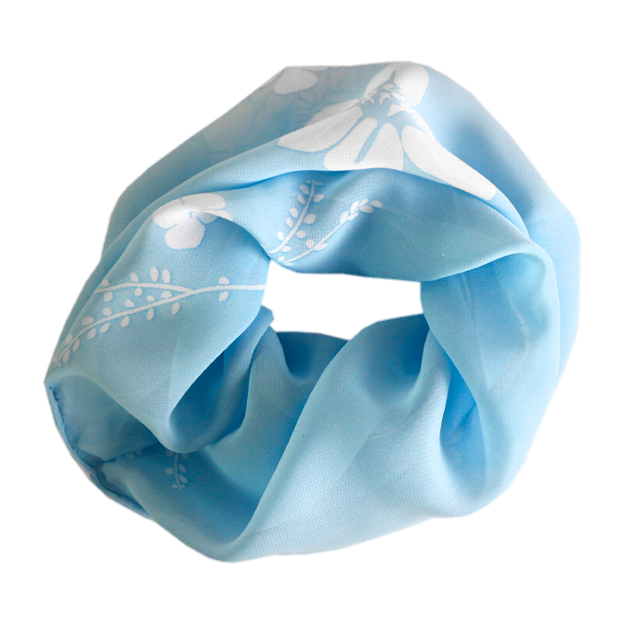 [30757] COLERO SCUNZI XXL GASA ESTAMPADA