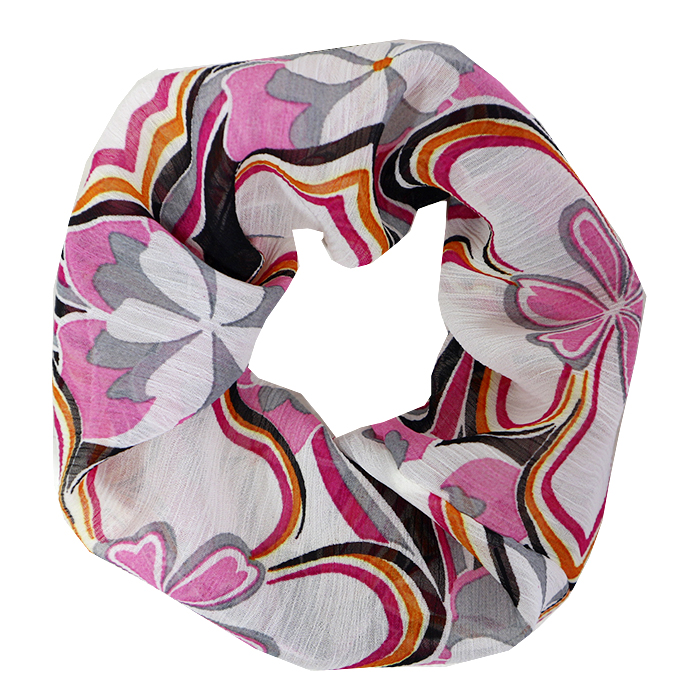 [30757] COLERO SCUNZI XXL GASA ESTAMPADA