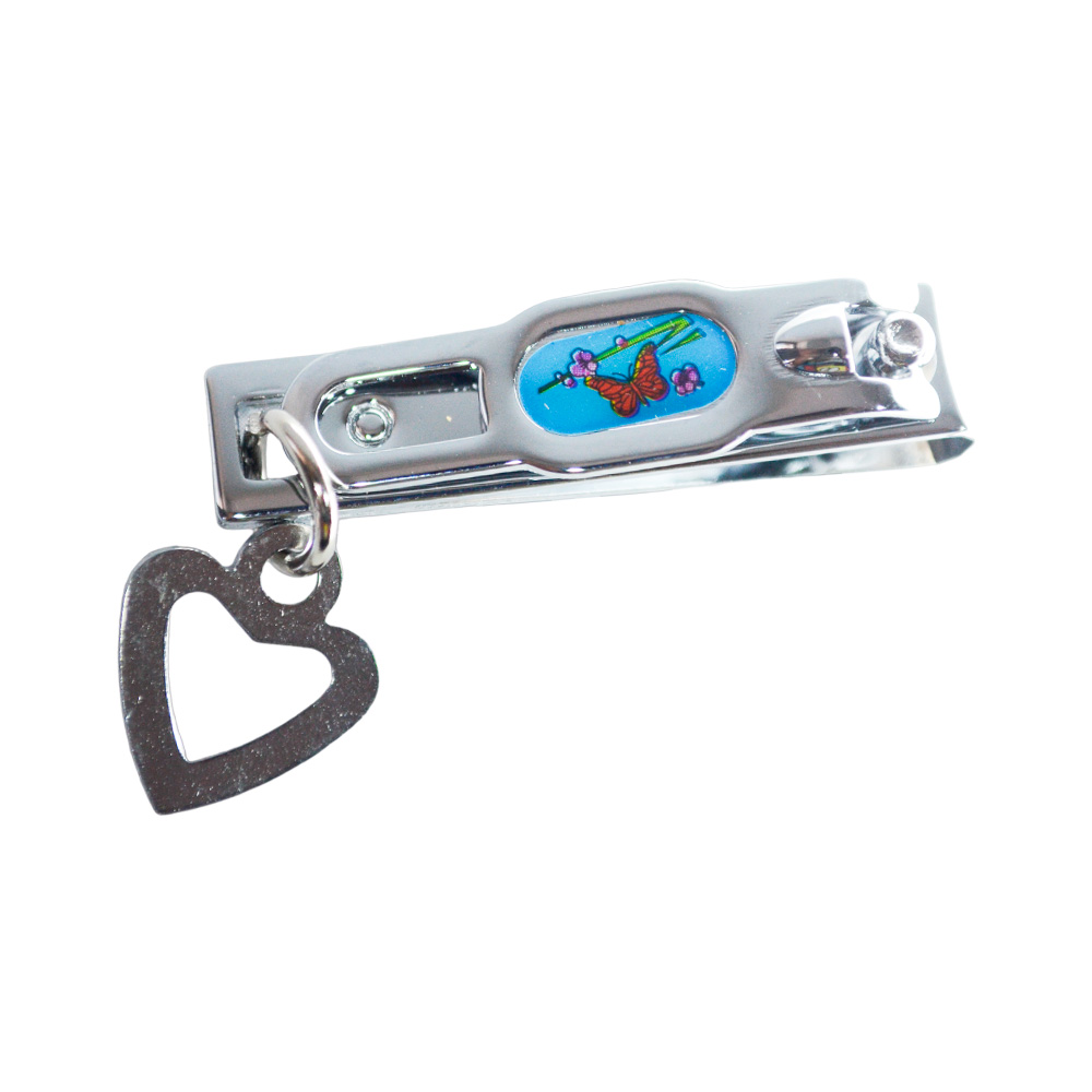 ALICATE CORTA UÑA MINI CON DIJE CORAZON