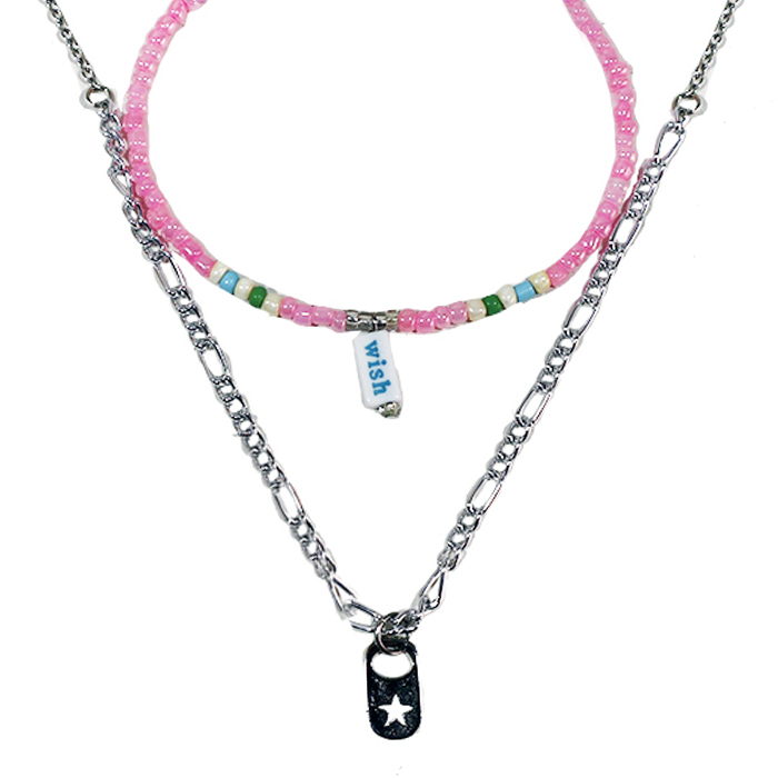 [33947] COLLAR DOBLE INDIE TEENS KIDS