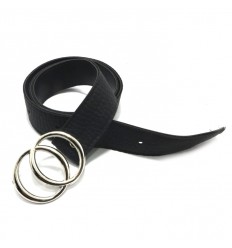 CINTO HEBILLA DOBLE CIRCULO