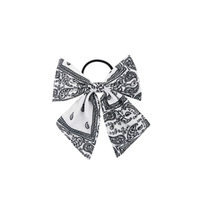 COLERO CON MOÑO MARIPOSA ESTAMPADO