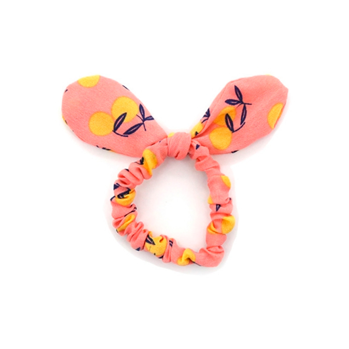 COLERO CON OREJITAS ESTAMPADO DE FRUTAS