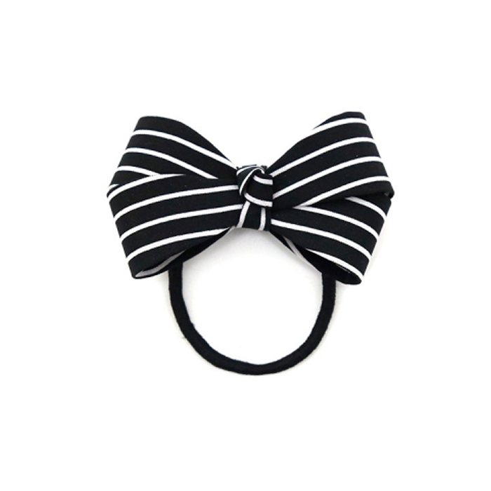 COLERO ELASTICO MOÑO A RAYAS