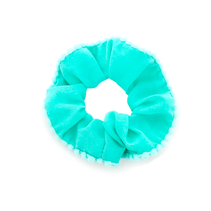 COLERO SCUNZI CON POMPONES