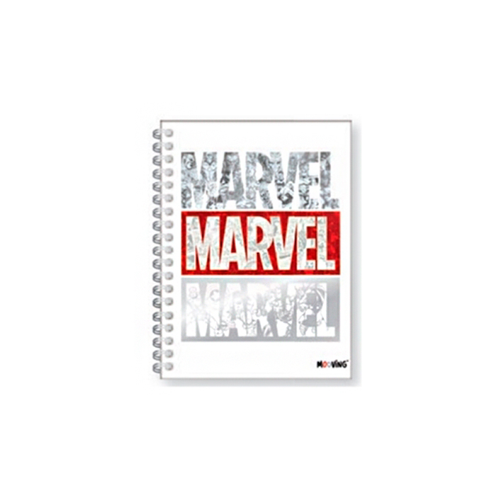 CUADERNO 16X21 ESPIRAL TAPA DURA MARVEL