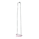 DIJE BARBIE CON CADENA PLATEADA