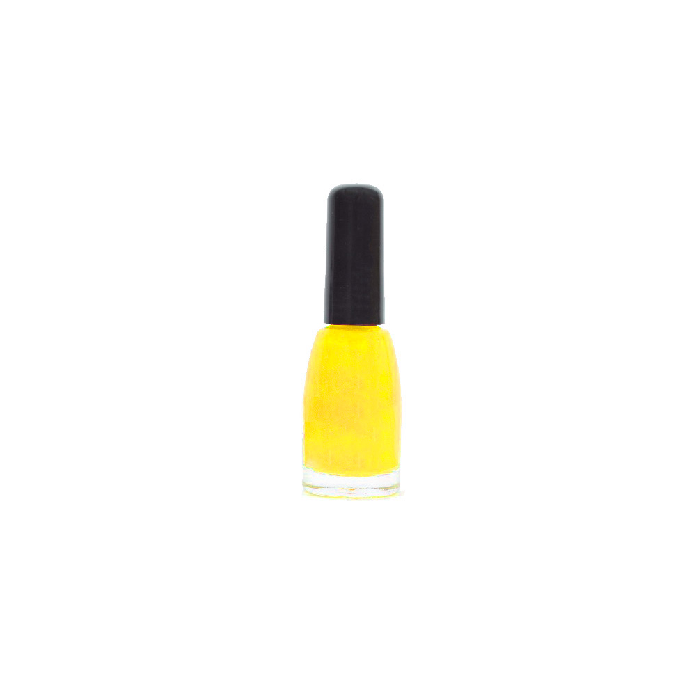 ESMALTE AMARILLO CON BRILLO