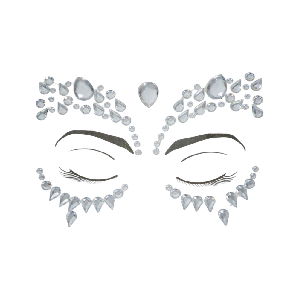 GEMAS P/ ROSTRO PLATEADAS