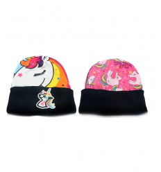 GORRO DE LANA INFANTIL UNICORNIO