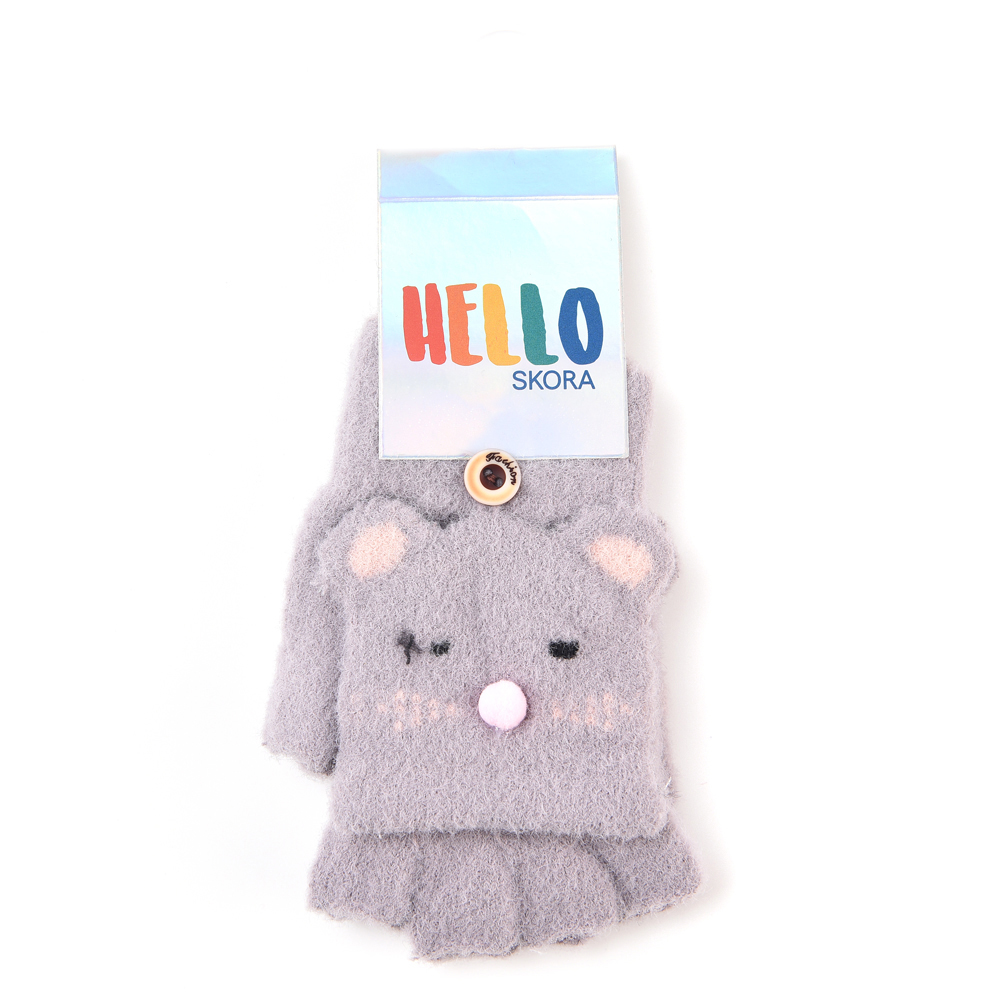 GUANTE INFANTIL CON TAPITA OSO