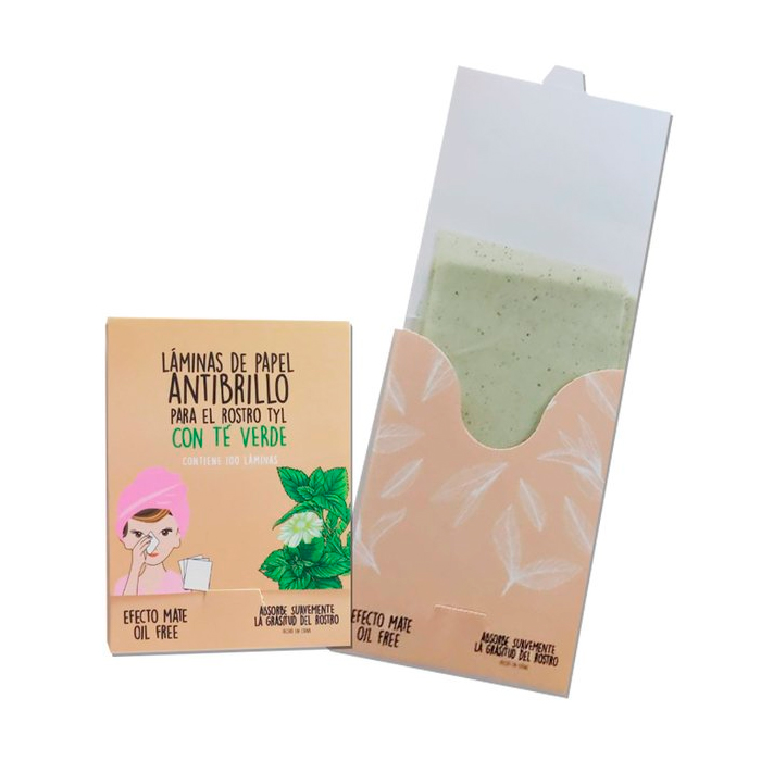 LAMINAS DE PAPEL ANTIBRILLO PARA ROSTRO