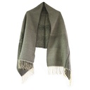 MANTON CON ROMBOS Y FLECOS 180X65CM
