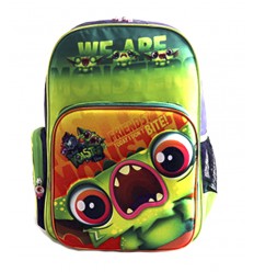 MOCHILA 18 PULGADAS 3D THE REAL MONSTER SHOW