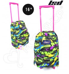MOCHILA CON CARRITO 16 PULGADAS LSYD