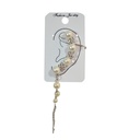 ARO TREPADOR CON COLGANTES Y FLORES DE STRASS Y PERLAS