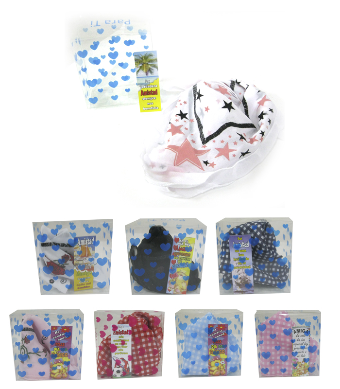 PAÑUELO DE SEDA CON PACKAGING