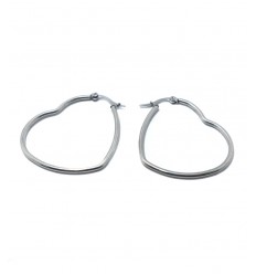 AROS ACERO CORAZON 40MM