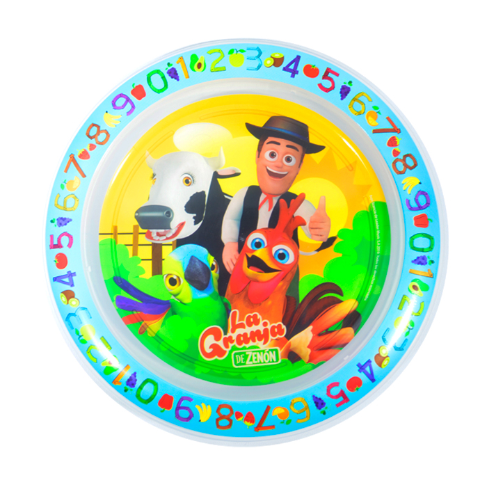 PLATO PLAYO VARIOS PERSONAJES