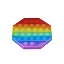POP IT FORMAS ARCO IRIS 12x12cm