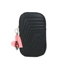 PORTA CELULAR BORDADO CON LLAVERO