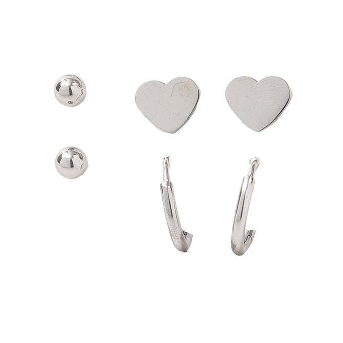 AROS ACERO SET POR 3