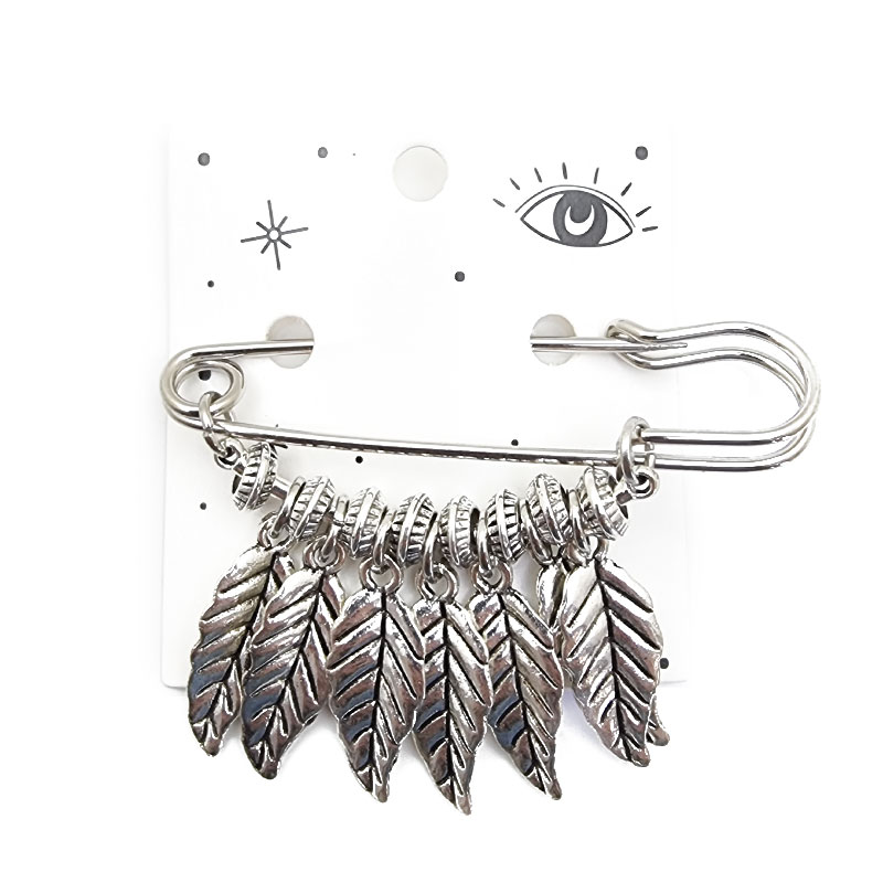 PRENDEDOR CON DIJES HOJAS