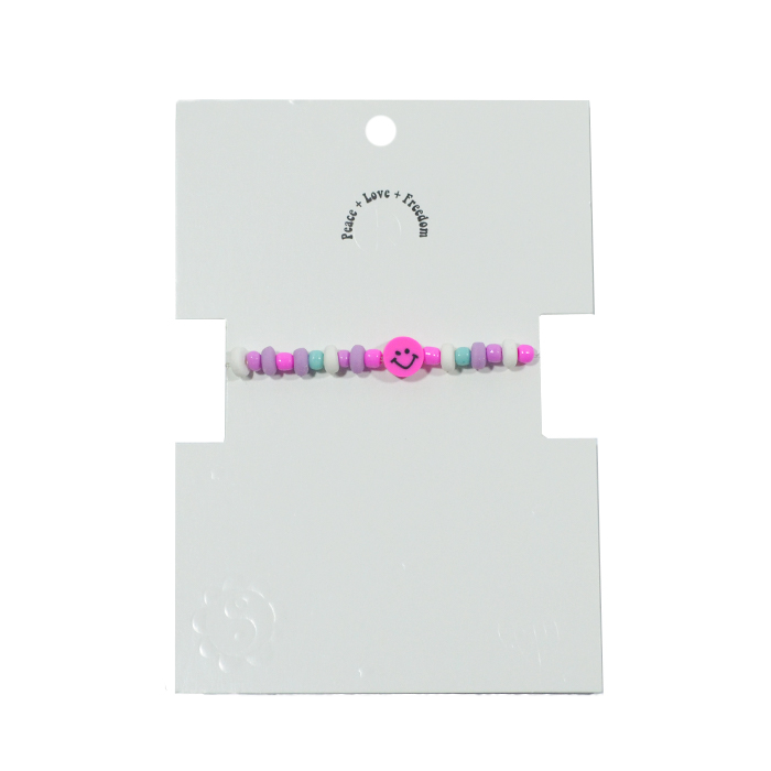 PULSERA CON CARITA SONRIENTE