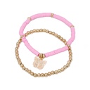 PULSERA DOBLE DIJE MARIPOSA