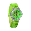 RELOJ SUMERGIBLE MALLA SILICONA TRANSPARENTE 