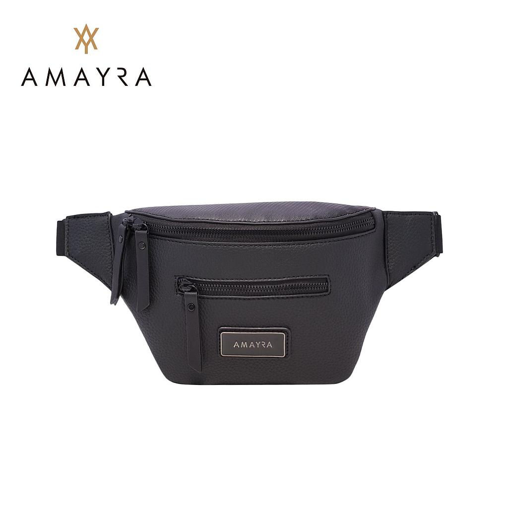 RIÑONERA AMAYRA DOBLE CIERRE FRONTAL