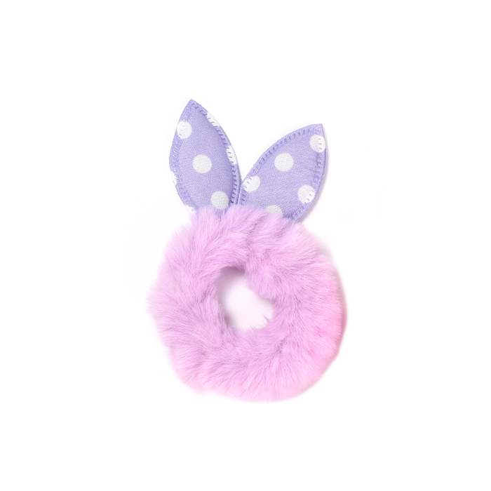 SCRUNCHIE OREJA CON LUNARES