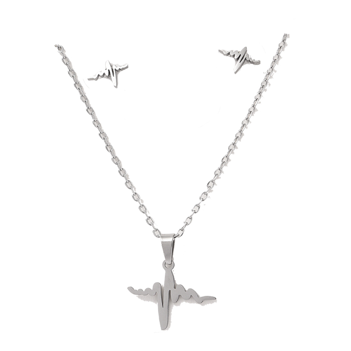 SET COLLAR ACERO QUIRURGICO