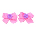 SET INFANTIL GOMITA MOÑO CON FLOR X2U