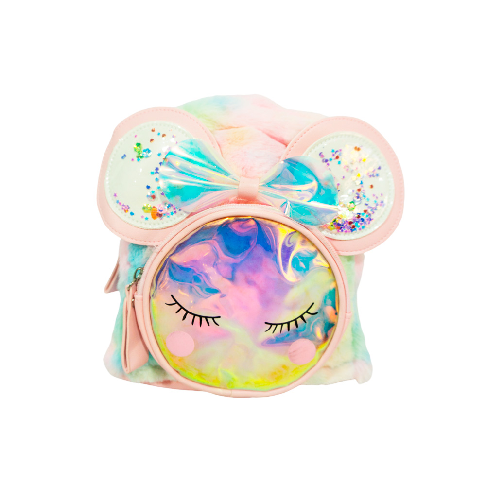 MOCHILA PELUCHE C/OREJAS