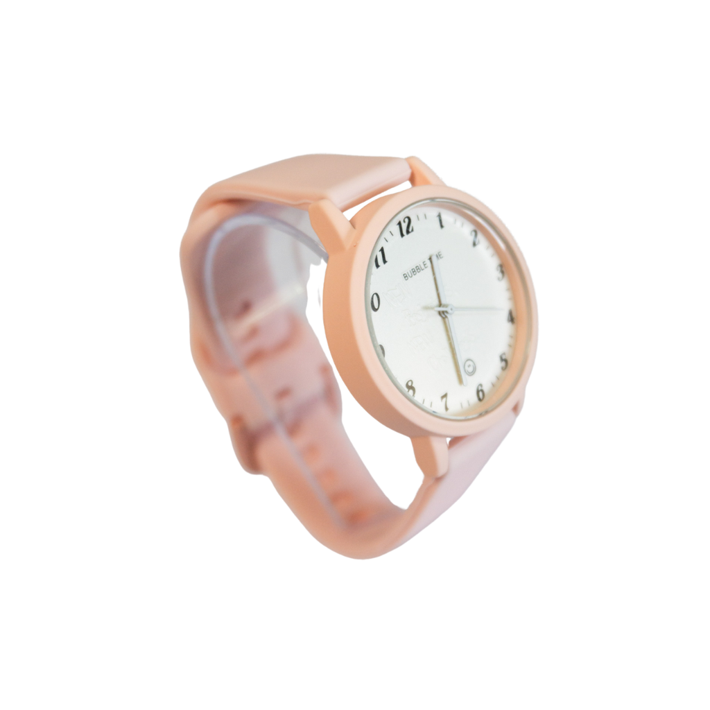 RELOJ CIRCULAR MALLA SILICONA