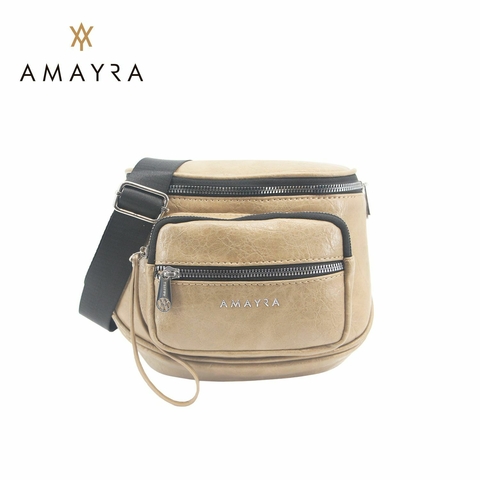RIÑONERA AMAYRA BIG BOMB BOLSILLO FRONTAL CON DOBLE CIERRE